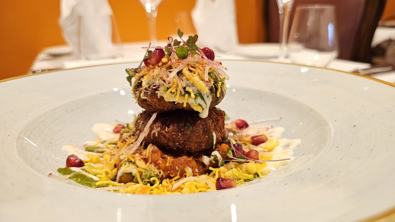 Aloo Tikki Chaat